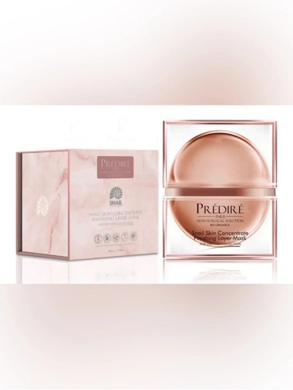 Prediré Paris 2-Piece Skincare Bundle Snail Mucin Layer Mask & Peeling Gel